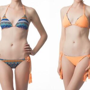 Colorful Reversible‎  Bikini